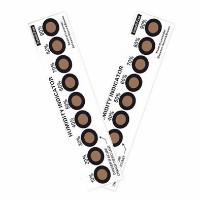 Carte indicateur d'humidité sans cobalt à 9 points
