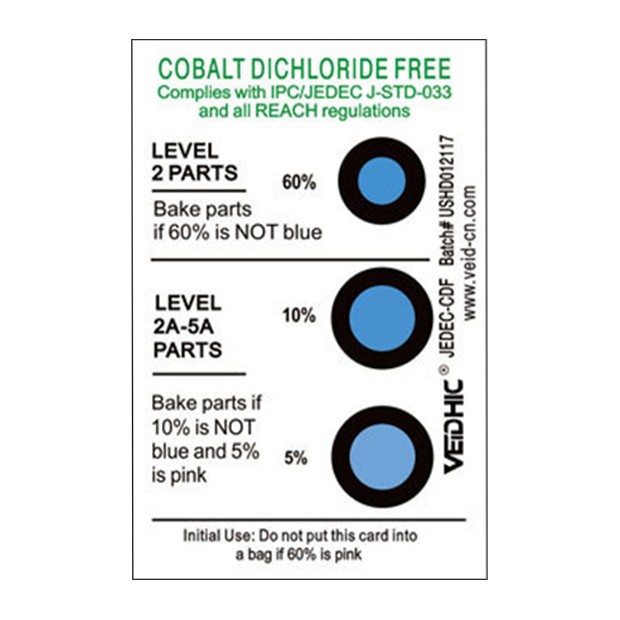 Three-Spot Cobalt-Free Humidity Indicator Card suppliers Three-Spot Cobalt-Free Humidity Indicator Card suppliers